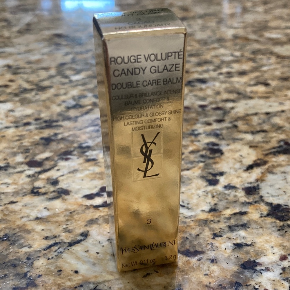 Yves Saint Laurent Rouge Volupté Candy Glaze Double Care Balm - Gold
